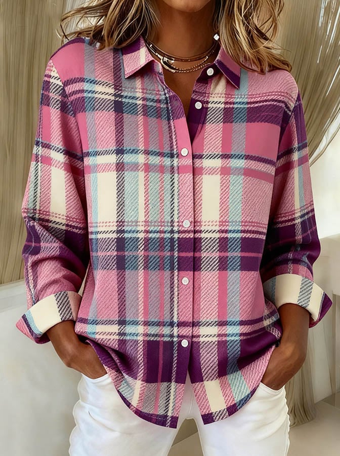 Women'S Casual Loose Printed Shirt