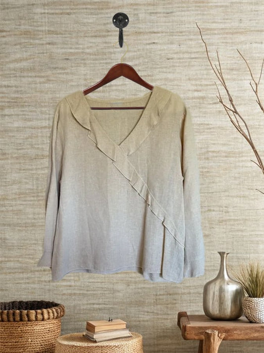 Women's Summer Cotton&Linen Shirt 