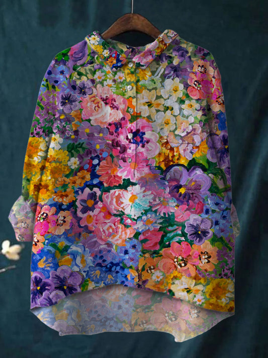 Women's Colorful Printed Shirt