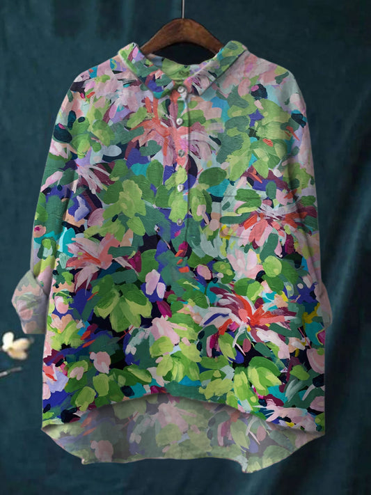 Women's Colorful Printed Shirt