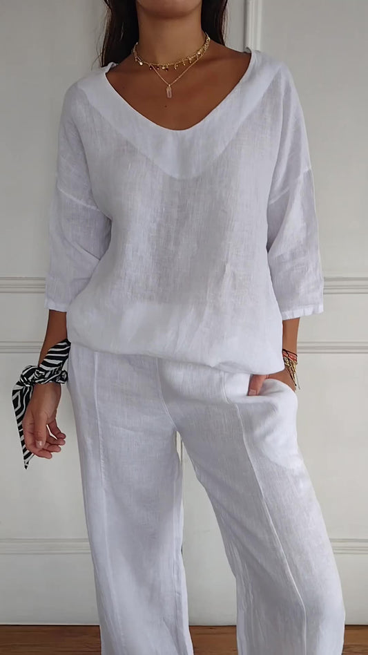 Women's Casual Cotton Top 2f1f