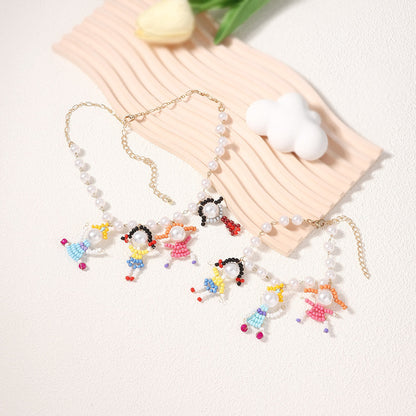 Vintage Handmade Pearl Necklace