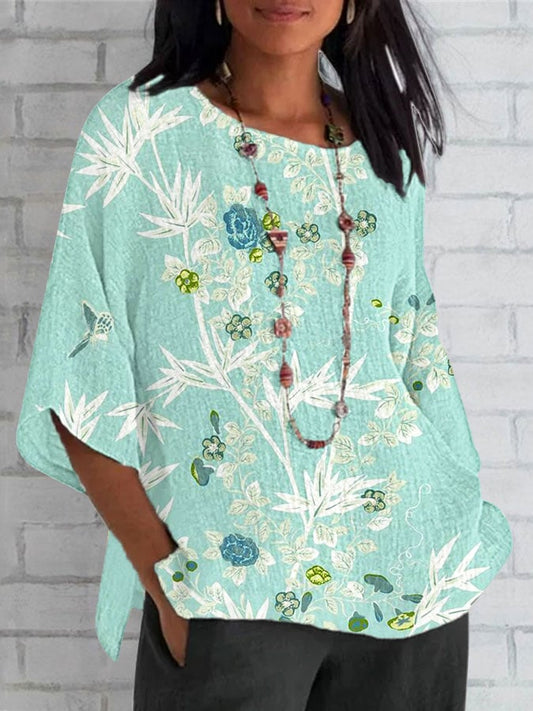 Women's Floral Casual Top