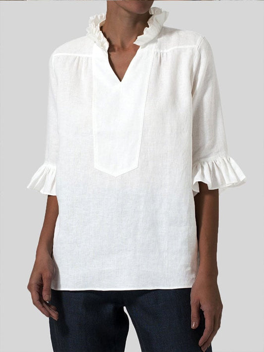 Women's Retro Palace Style Casual Shirt