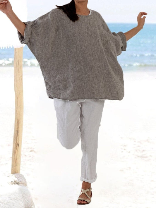 Women's Loose Dolman Sleeve Casual Top